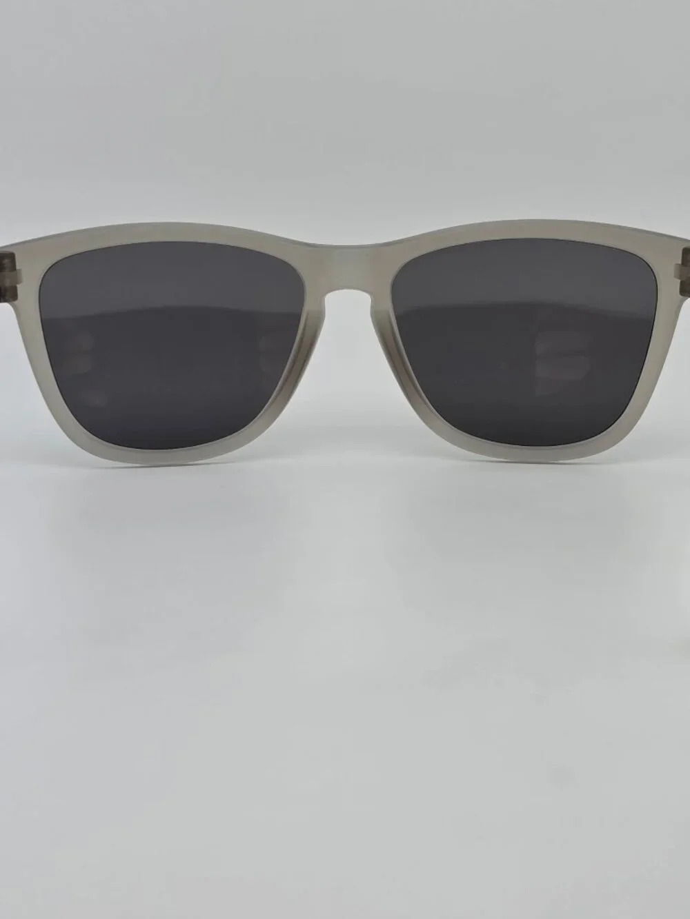 Goodr OG Going To Valhalla Crystal Grey Frame Polarized Chrome Lens Sunglasses